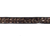 Flitter bortni 3,5cm széles - ROSE/GOLD